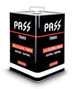 PASS Selülozik Tiner Solvent Bazlı -11 Litre