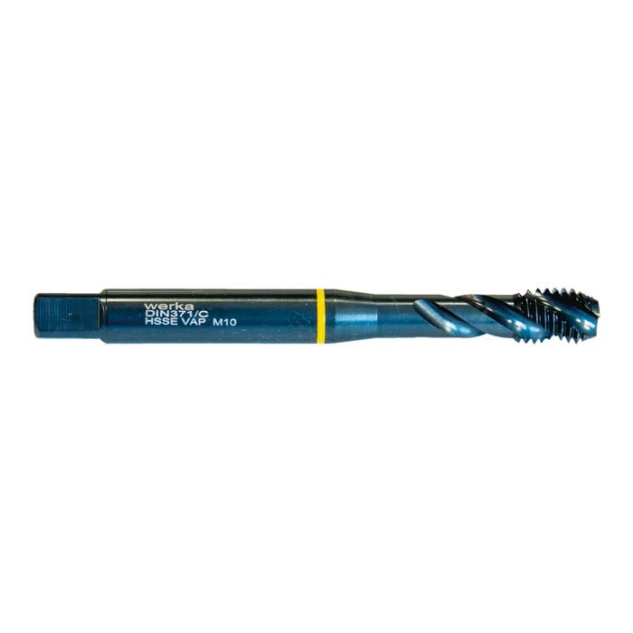 DIN371/B-376/B HSSE %5 Co VAP35° Helis Makine Kılavuzu M3x0.5