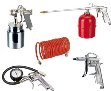 Max Extra 5 Parça Havalı Boya Mazot Tabanca Seti (VY15301)