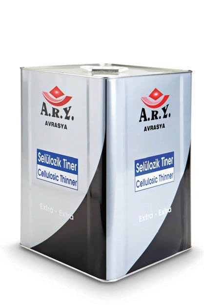 ARY Selülozik Tiner - 11 Litre