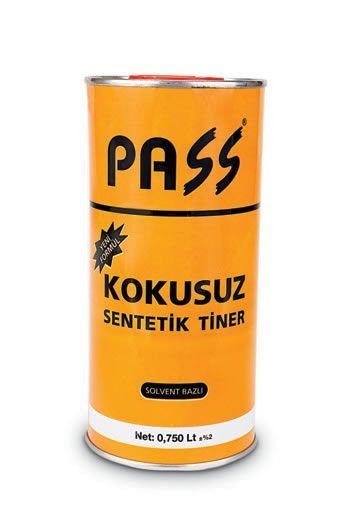 PASS Kokusuz Tiner  - 750 ml  ( 12 Adet )