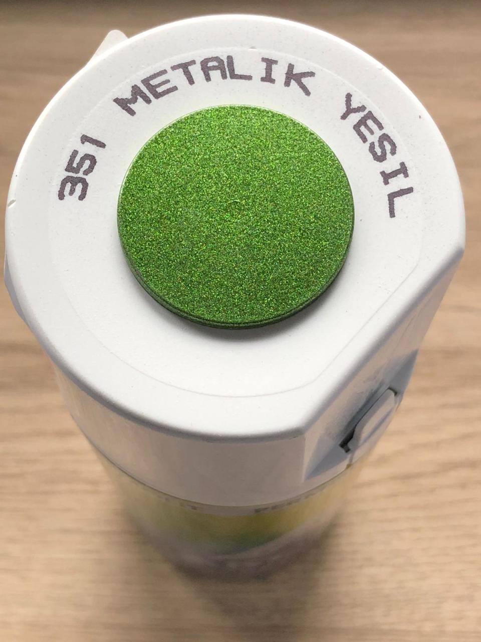 AKÇALI 351 Metalik Yeşil Sprey Boya 400 ML