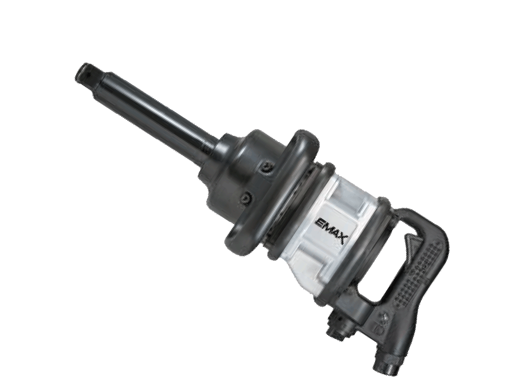 EMAX ET-1789-6 Havalı 1'' Uzun Şaftlı Havalı Somun Sökme Sıkma Tabancası Makinesi 300Kgm
