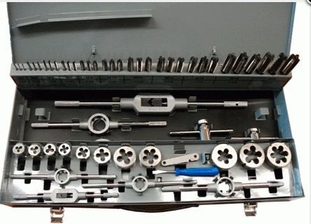 MAIER Metrik Kılavuz Patfa Takımı 55 Parça 3-22mm