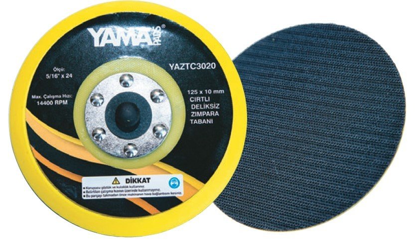 YAMA Velcro Cırtlı Deliksiz Orta Sert Zımpara Tabanı