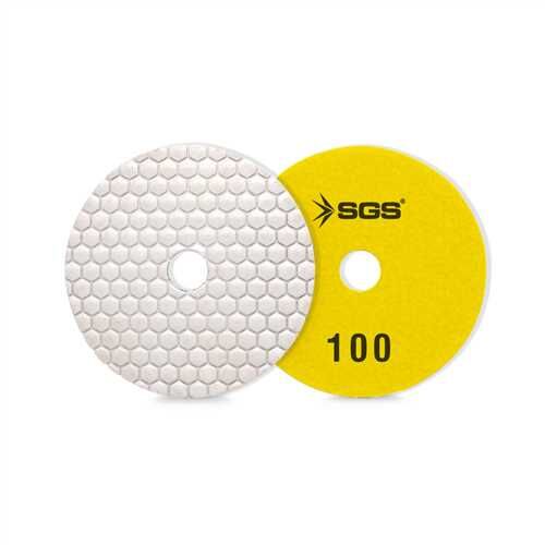 ELMAS POLİSAJ PEDİ 100 MM 100 KUM KURU-DRY