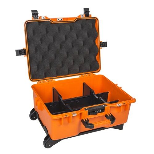 MANO MTC 460 PL Turuncu - Yumurta Sünger + Plastik Bölmeli Tough Case Pro Takım Çantası