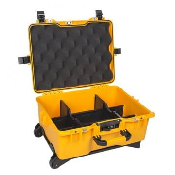 MANO MTC 460 PL Sarı - Yumurta Sünger + Plastik Bölmeli Tough Case Pro Takım Çantası