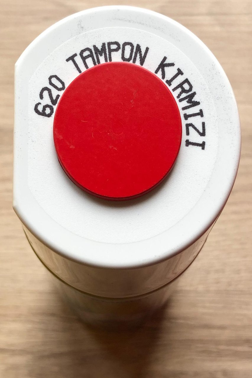AKÇALI 620 Kırmızı Tampon Rötüş Sprey Boyası 400 ML