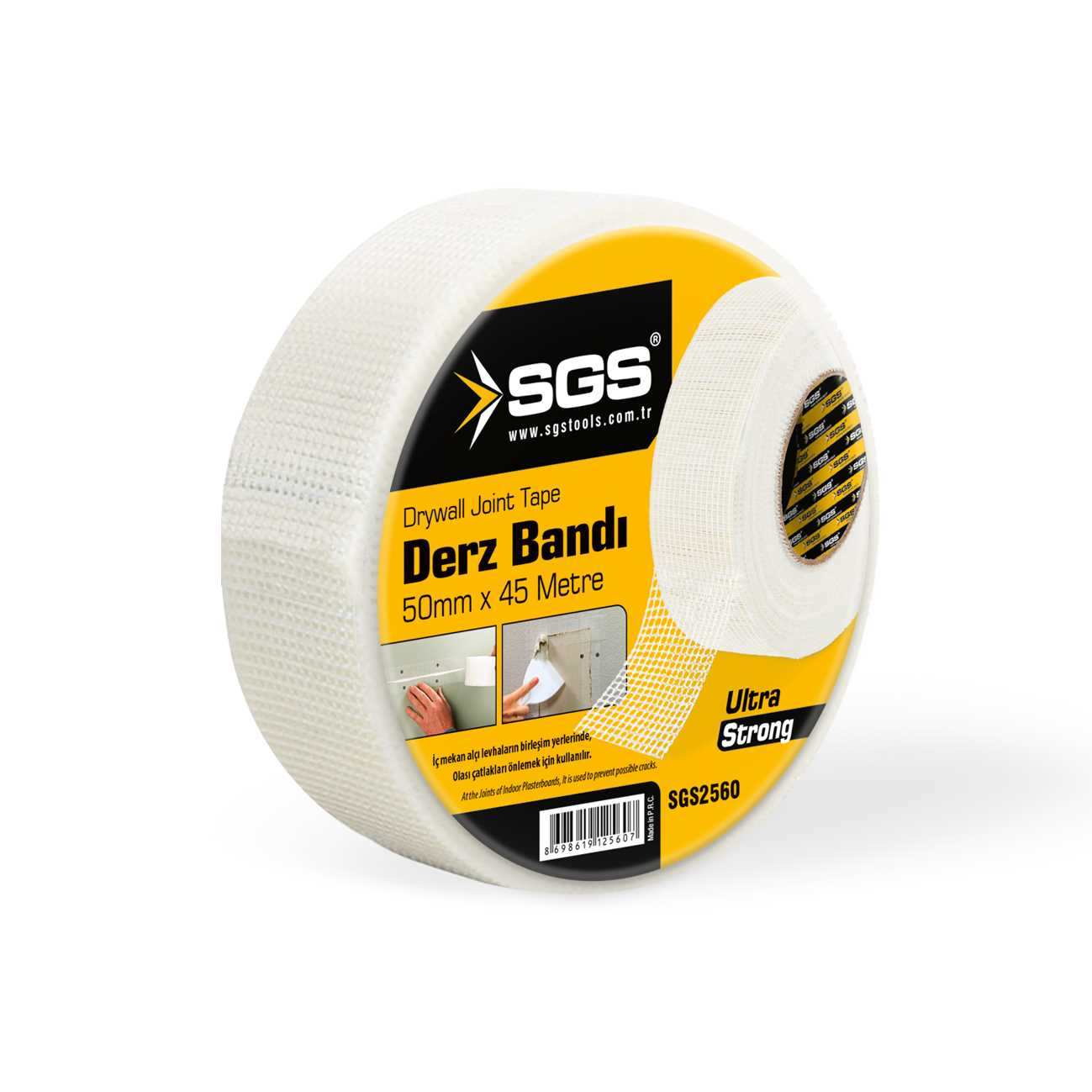 SGS2560 - Derz Bandı 50mm x 45 Metre - 70 Gram