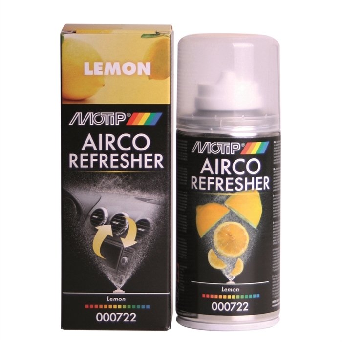 MOTİP Airco Araç İçi Klima Koku Giderici Sprey LİMON Kokusu