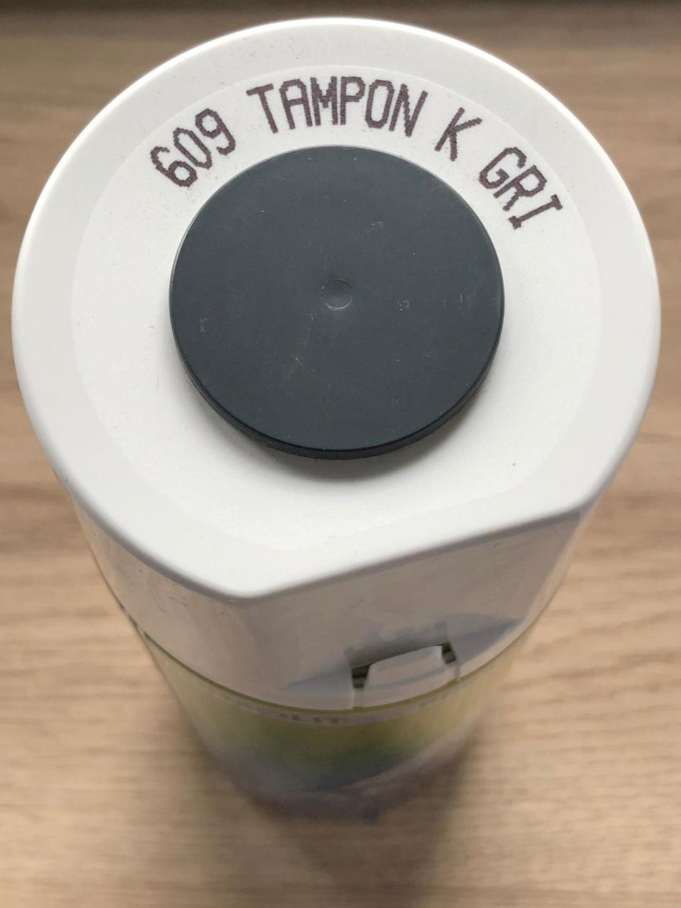 AKÇALI 609 Koyu Gri Tampon Rötüş Sprey Boyası 400 ML