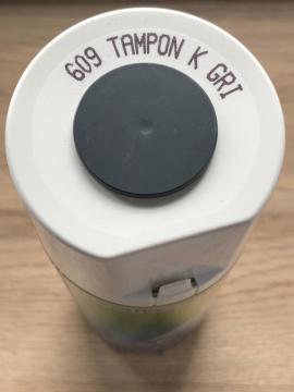 AKÇALI 609 Koyu Gri Tampon Rötüş Sprey Boyası 400 ML