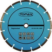 TOMAX Elmas - Beton Kesici (Segmentli) 180x2,2x22