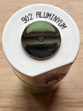 AKÇALI 902  Alüminyum Gri Sprey Boya 400 ML