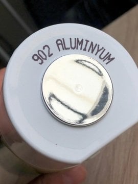 AKÇALI 902  Alüminyum Gri Sprey Boya 400 ML