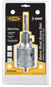 SGS1427 - SGS BETON BUAT AÇMA ADAPTÖRLÜ SET 60MM