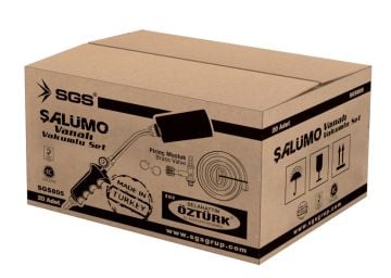 SGS 805 - Şalümo Vanalı Vakumlu Set
