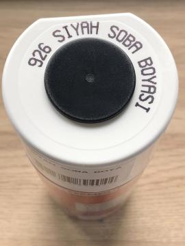 AKÇALI 926 Isıya Dayanıklı Siyah Soba Boyası  400 ML