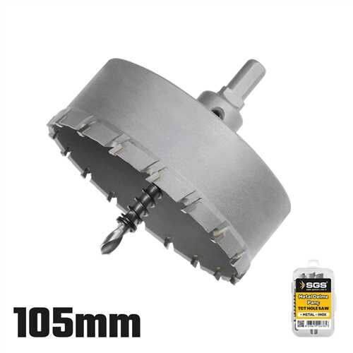SGS2684 - TCT METAL-INOX DELME PANÇ SETİ 105 MM