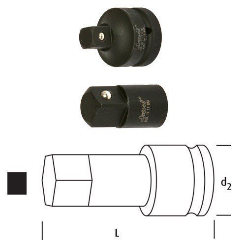 OSAKA Havalı Lokma Adaptörü 1/2''