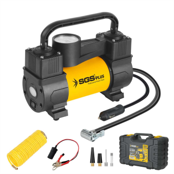 SGS5391 - 12 Volt 150 PSI Araç Oto Lastik Hava Kompresörü Basınç Göstergeli