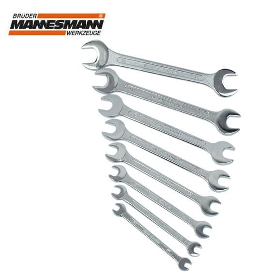 MANNESMAN İki Ağız Anahtar Seti 8 Parça 8 - 19 mm