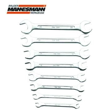MANNESMAN İki Ağız Anahtar Seti 8 Parça 8 - 19 mm