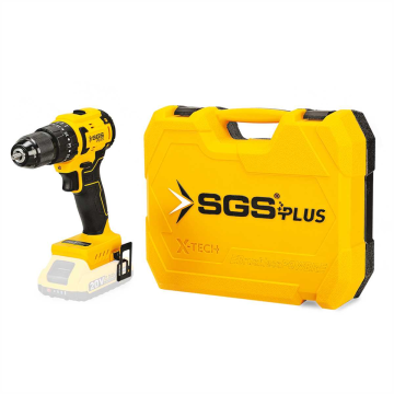 SGS5532B - 20 Volt 2 Amper 60 Nm Tork Aküsüz Darbeli Matkap Vidalama Makinesi Kömürsüz Motor