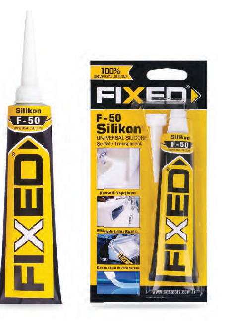SGS F-50 Tüp Silikon 50 Gram - 24 Adet