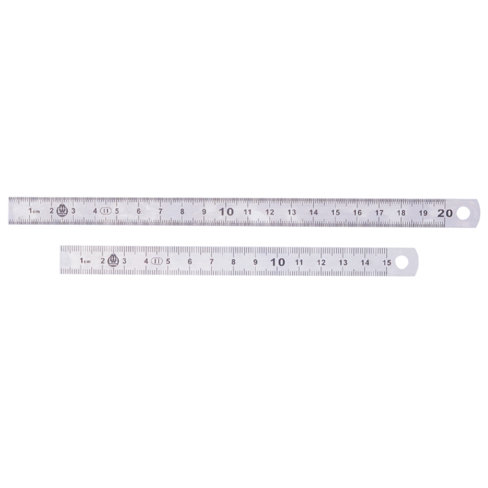 Tam Esnek Paslanmaz Çelik Cetvel 200mm