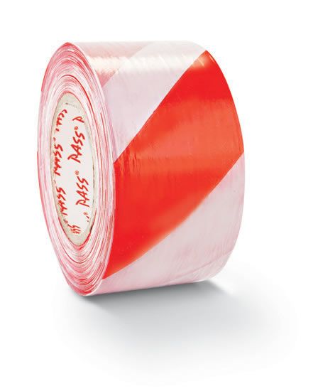 PASS Emniyet İkaz Bandı - 7 cm Eninde 30 Micron