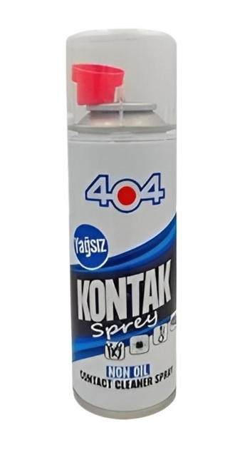404 Yağsız Kontak Temizleyici Sprey 400 ML