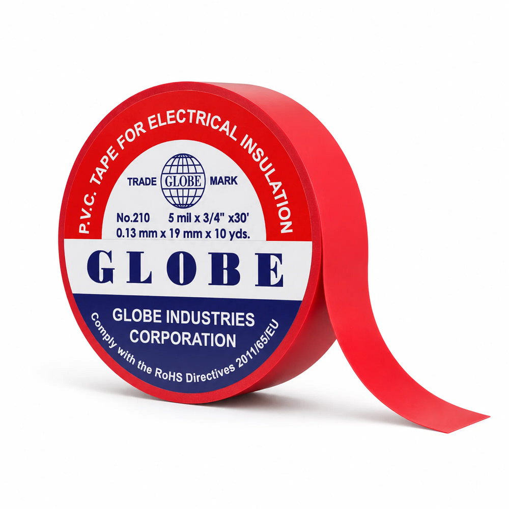 GLOBE İzole Elektrikçi Bantı Kırmızı