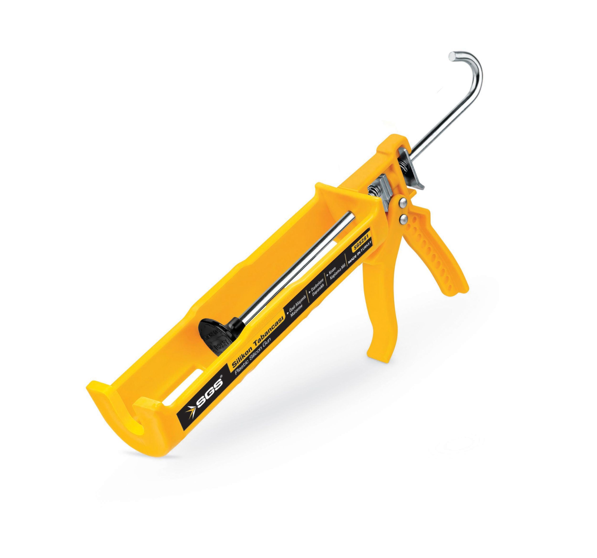 SGS281 Profesyonel Plastik Silikon Tabancası Sarı