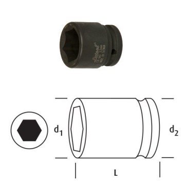 OSAKA Havalı Lokma Ucu 3/4''