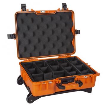 MANO MTC 430 P Turuncu - Yumurta Sünger + Bez Bölmeli Pro Takım Çantası