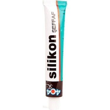404 Şeffaf Silikon Tüp 55 Gram