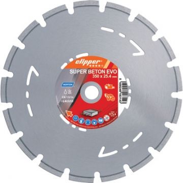 Norton Clipper SUPER BETON EVO Beton ve Kremit Kesme Testeresi 11461 - 450x25.4x10/3.2
