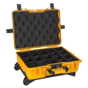 MANO MTC 430 P Sarı - Yumurta Sünger + Bez Bölmeli Pro Takım Çantası