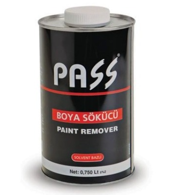 PASS 1/1 Güçlü Boya Sökücü Solvent Bazlı 750 ML (Paint Remover)