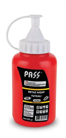 PASS Beyaz Ahşap Tutkalı - 12 Adet