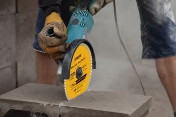 SGS Turbo Kanallı Elmas Testere Seramik Beton Mermer Kesici