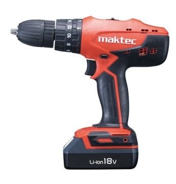 MAKTEC MT081E AKÜLÜ DARBELİ MATKAP VİDALAMA