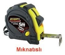 5 m x 25 mm Mıknatıslı  Şerit Metre