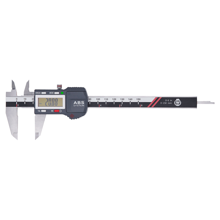 IP54 ve ABS Dijital Kumpas 150mm/6''