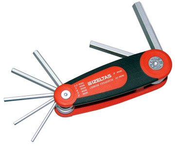 İZELTAŞ Kaset Allen Anahtar Takımı 7 Parça 355 gr (4912 00 3107)