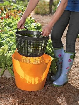 SGS988 Elastik Çok Amaçlı Eşya Malzeme Ürün Taşıma Kovası 16 Litre