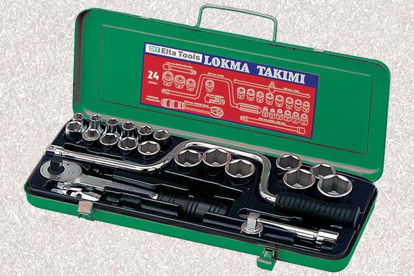 ELTA TOOLS 1/2 ALTI KÖŞE LOKMA ANAHTAR TAKIMI 24 PC