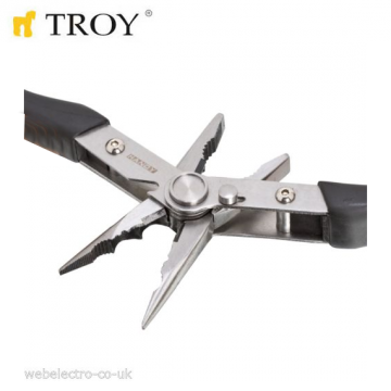 TROY T 21090 Çift Başlıklı Pense + Kargaburun